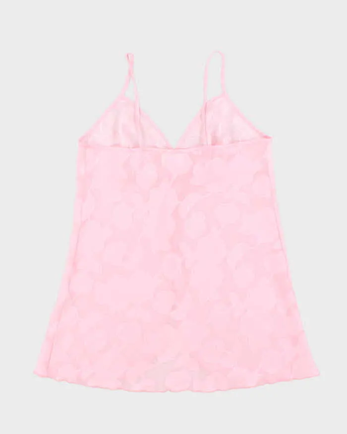 Vintage Y2k 00s Gloria Vanderbilt Sheer Floral Cami - L sold by Rokit product image thumbnail 2