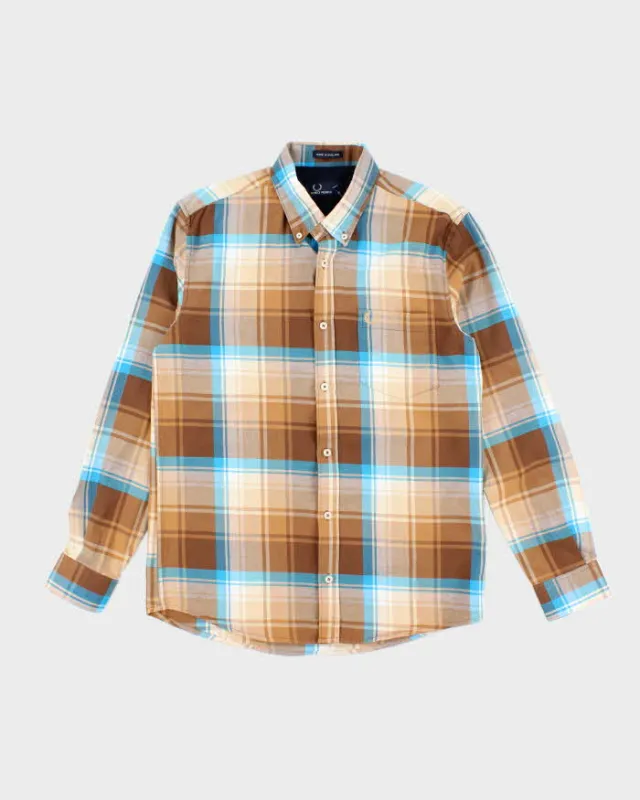 Vintage 2000's Fred Perry Oversized Flannel Shirt - XL sold by Rokit
