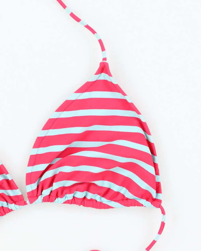 Vintage Y2k 00s Stripe Bikini Top - L sold by Rokit product image thumbnail 3