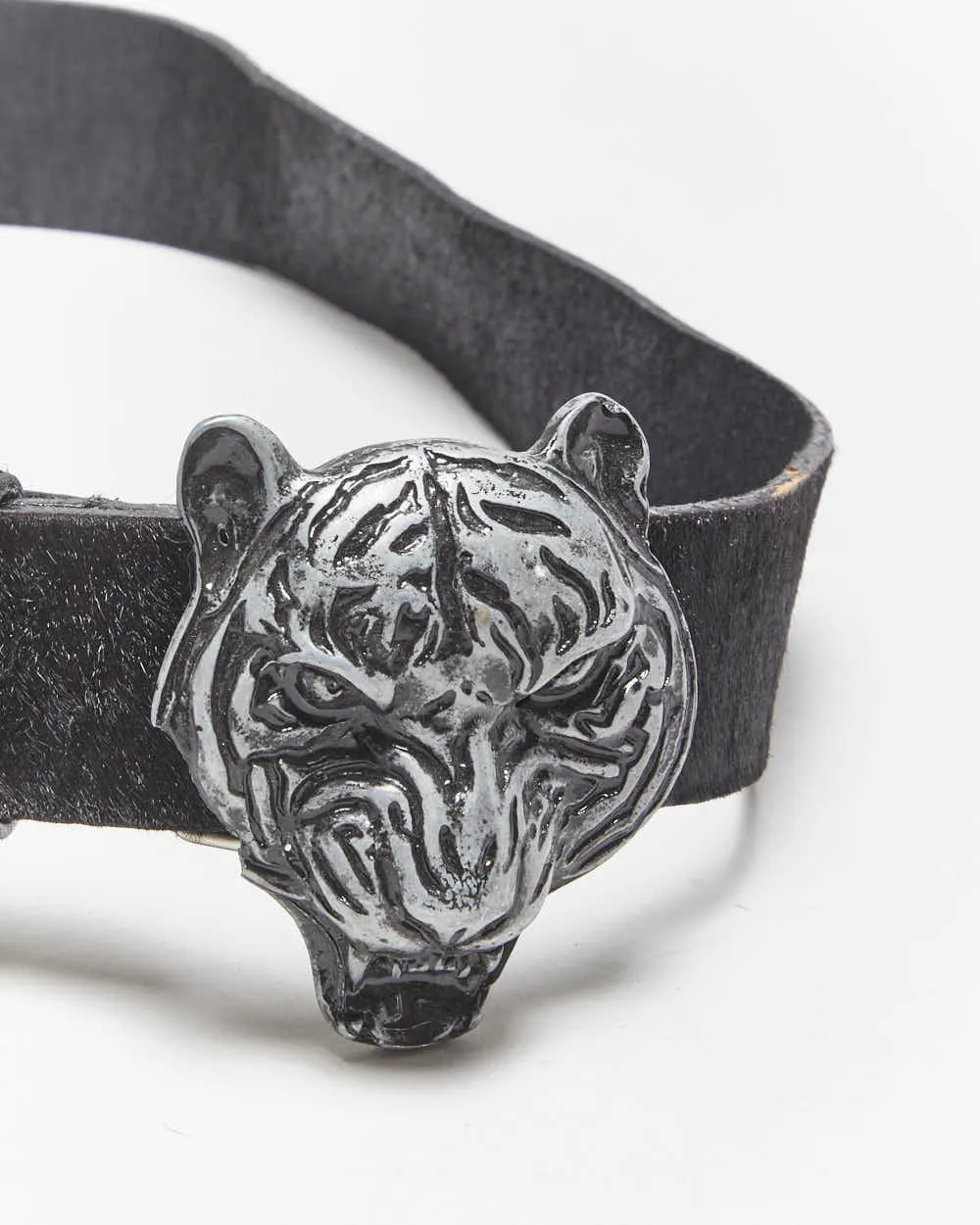 Vintage Pony Hair Leather Belt - W31-35 sold by Rokit product image thumbnail 4