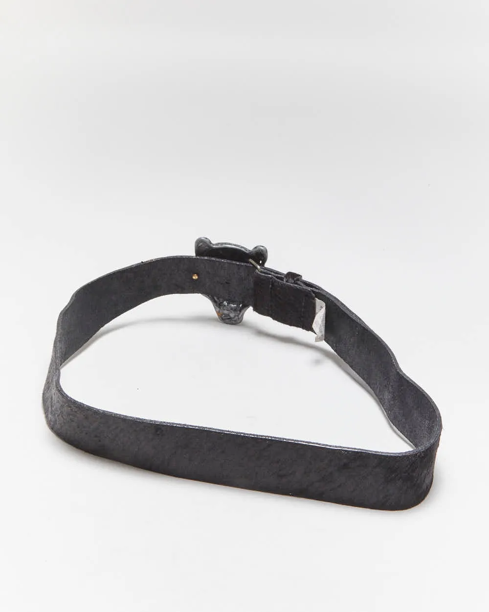 Vintage Pony Hair Leather Belt - W31-35 sold by Rokit product image thumbnail 3