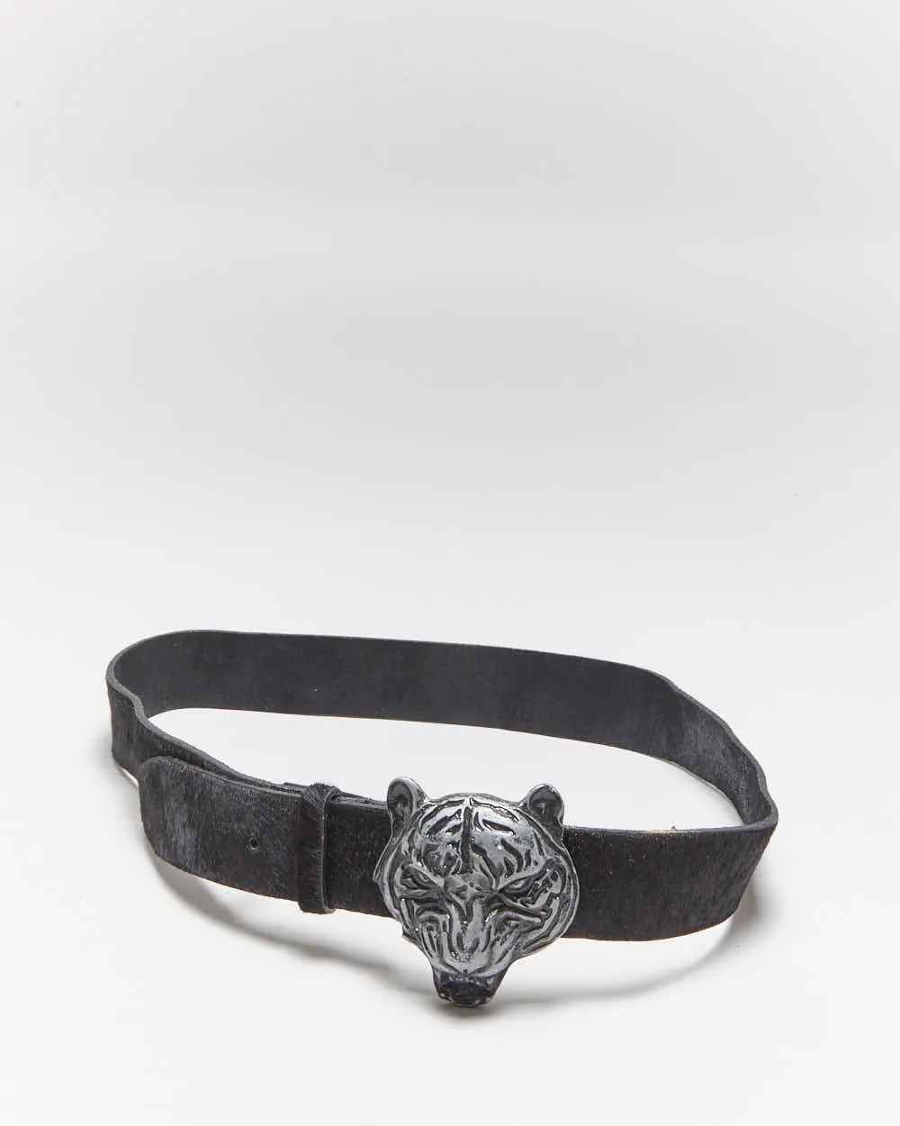 Vintage Pony Hair Leather Belt - W31-35 sold by Rokit product image thumbnail 2