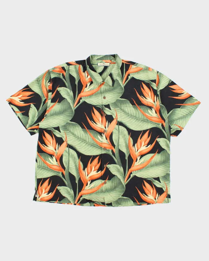 Vintage Tommy Bahama Oversized Floral Patterned Hawaiian Shirt - XL sold by Rokit
