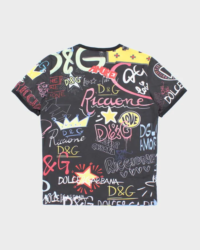 Vintage Y2K Dolce & Gabbana All Over Print Graphic T-Shirt - S sold by Rokit product image thumbnail 2