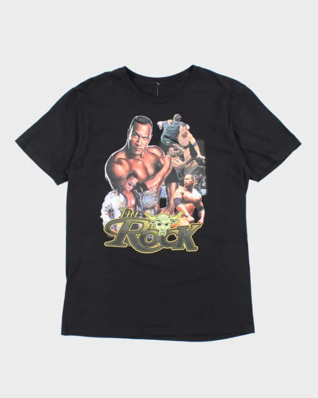 Vintage 2000's The Rock Rap Style Graphic T-Shirt - M sold by Rokit