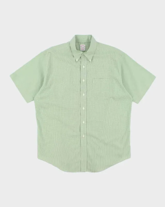 Vintage Brooks Brothers Oversized Check Shirt - L sold by Rokit