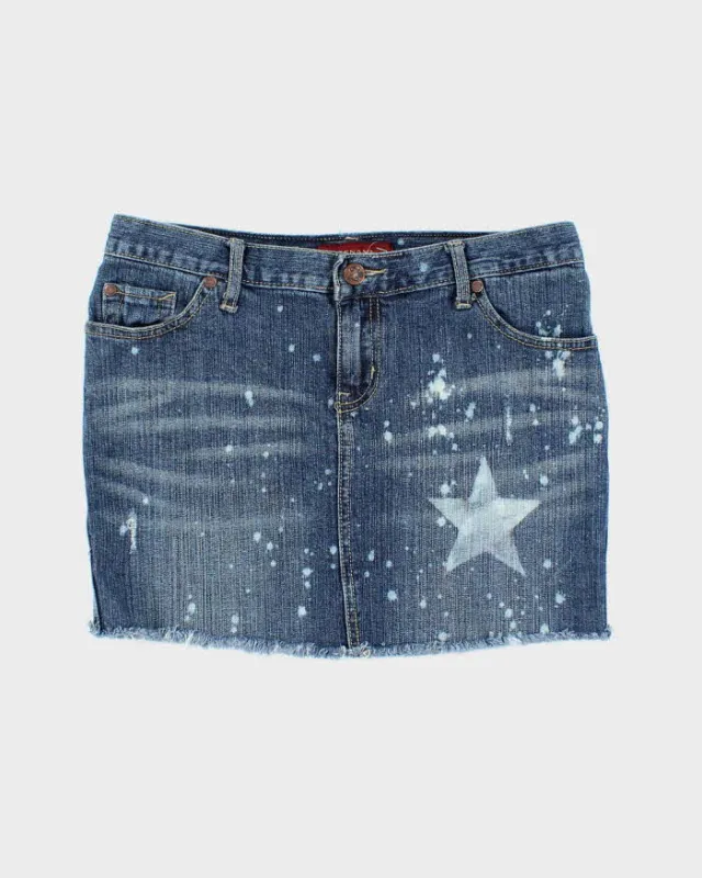 Vintage Y2k 00s Zenana Denim Mini Skirt - XS sold by Rokit