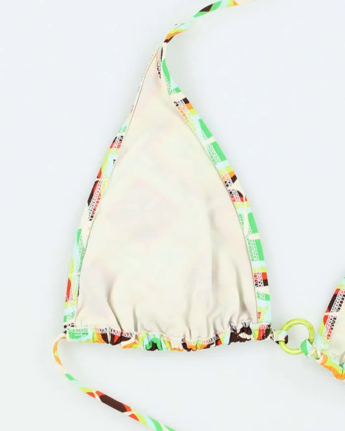 Vintage O Ring Pattern Bikini Top - M sold by Rokit product image thumbnail 4