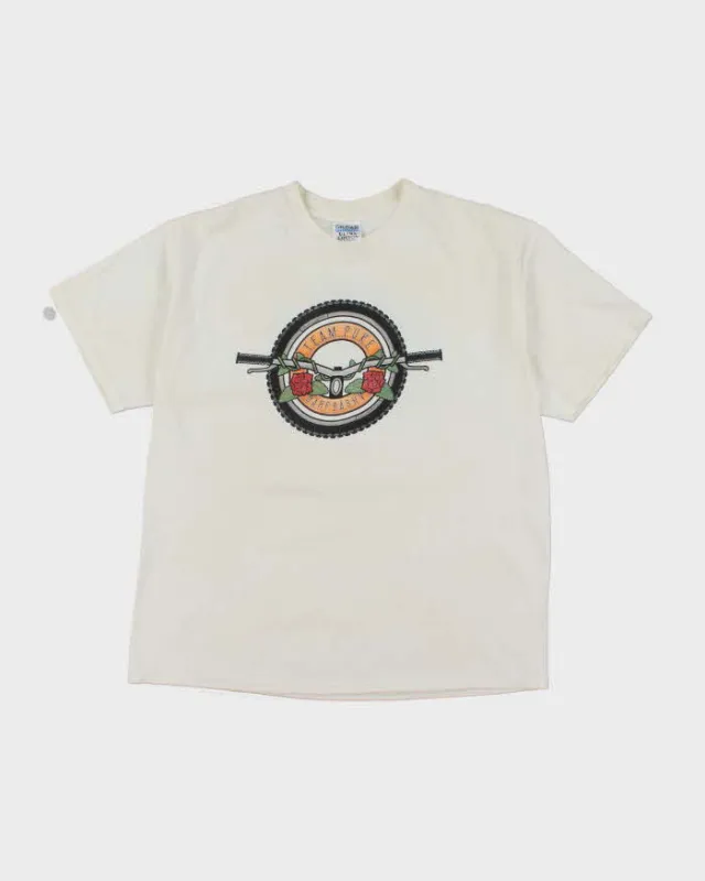 Vintage 90's Team Puke Barf Bash BMX Biking T-Shirt - XL made by Rokit