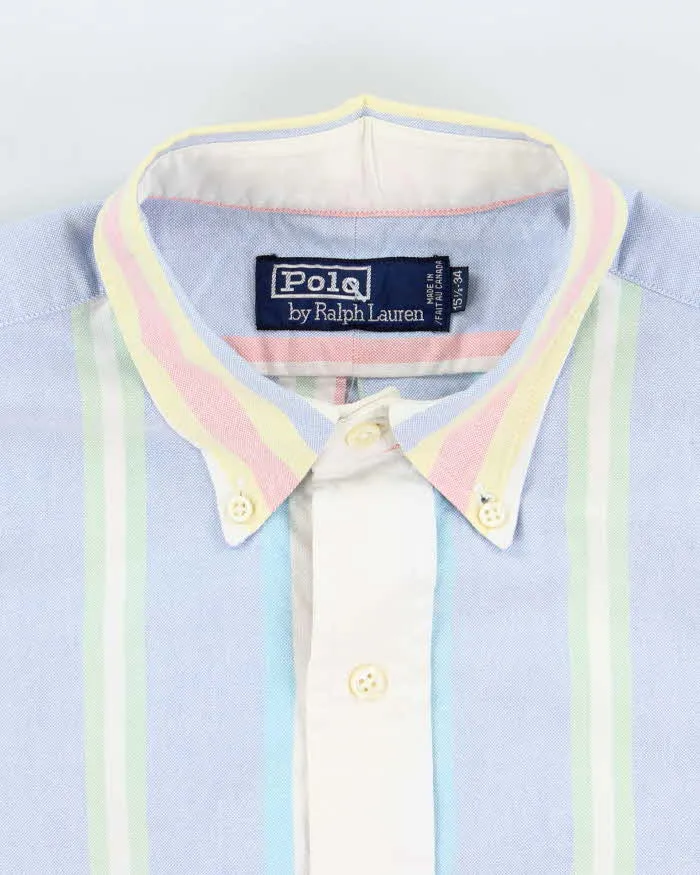 Vintage Ralph Lauren Stripe Long Sleeve Shirt - L sold by Rokit product image thumbnail 5