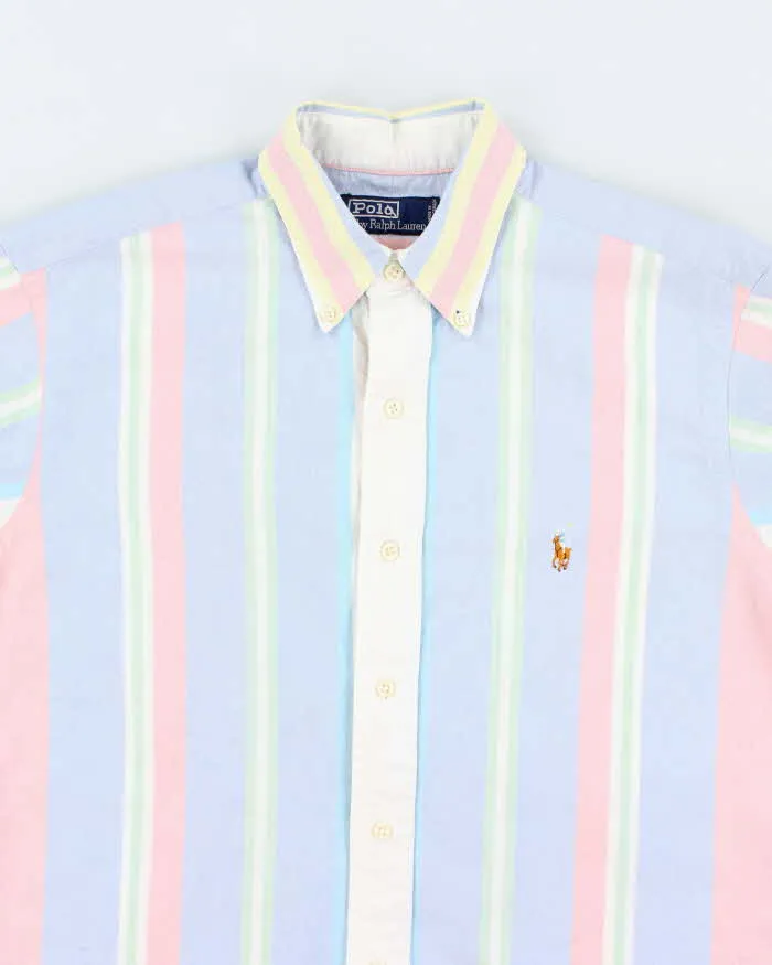 Vintage Ralph Lauren Stripe Long Sleeve Shirt - L sold by Rokit product image thumbnail 3