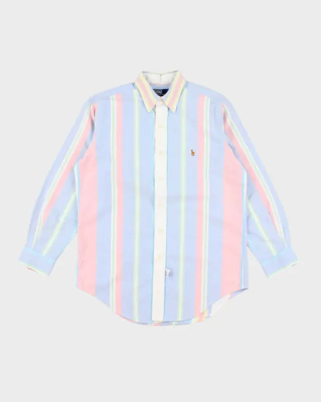 Vintage Ralph Lauren Stripe Long Sleeve Shirt - L sold by Rokit