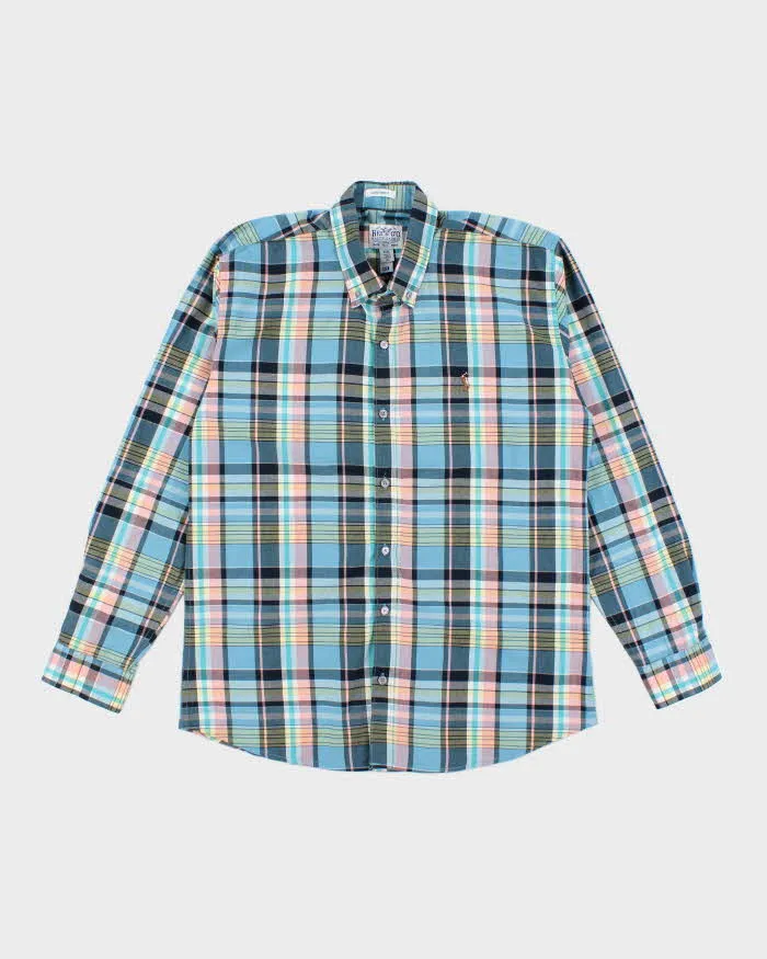 Vintage 2000's Ralph Lauren RRL Small Horse Flannel Shirt - XXL sold by Rokit