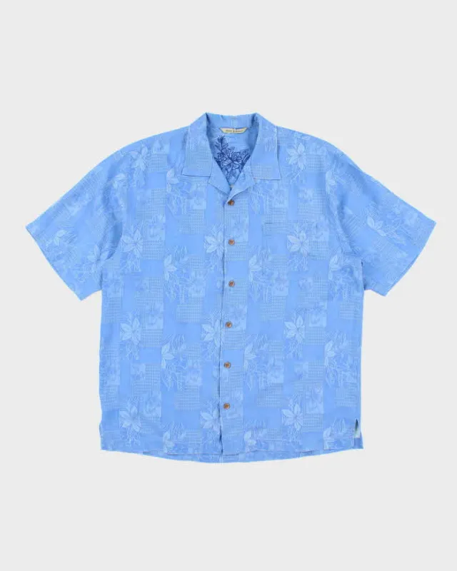 Vintage Tommy Bahama Silk Hawaiian Shirt - L sold by Rokit
