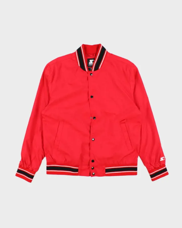 Vintage 2000's Starter Black Label Bomber Style Jacket - L sold by Rokit