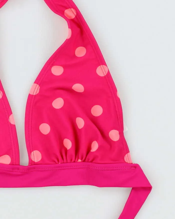Vintage Y2k 00s Pink Polka Dot Bikini Top - S sold by Rokit product image thumbnail 3