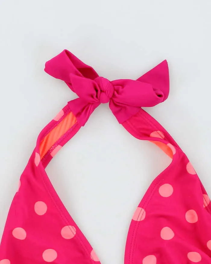 Vintage Y2k 00s Pink Polka Dot Bikini Top - S sold by Rokit product image thumbnail 5