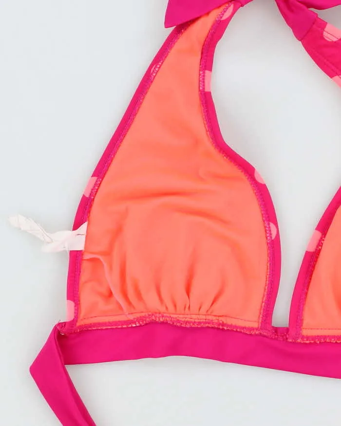 Vintage Y2k 00s Pink Polka Dot Bikini Top - S sold by Rokit product image thumbnail 4