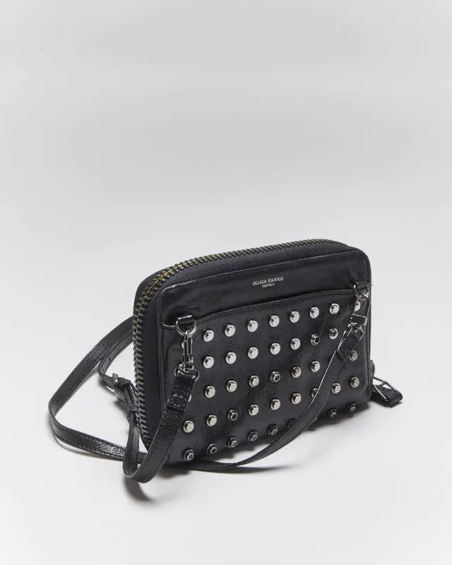 Vintage Y2k 00s Olivia Harris Studded Crossbody Bag sold by Rokit