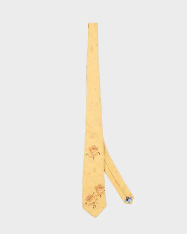 Vintage 90's Kenzo Floral Pattern Silk Tie sold by Rokit