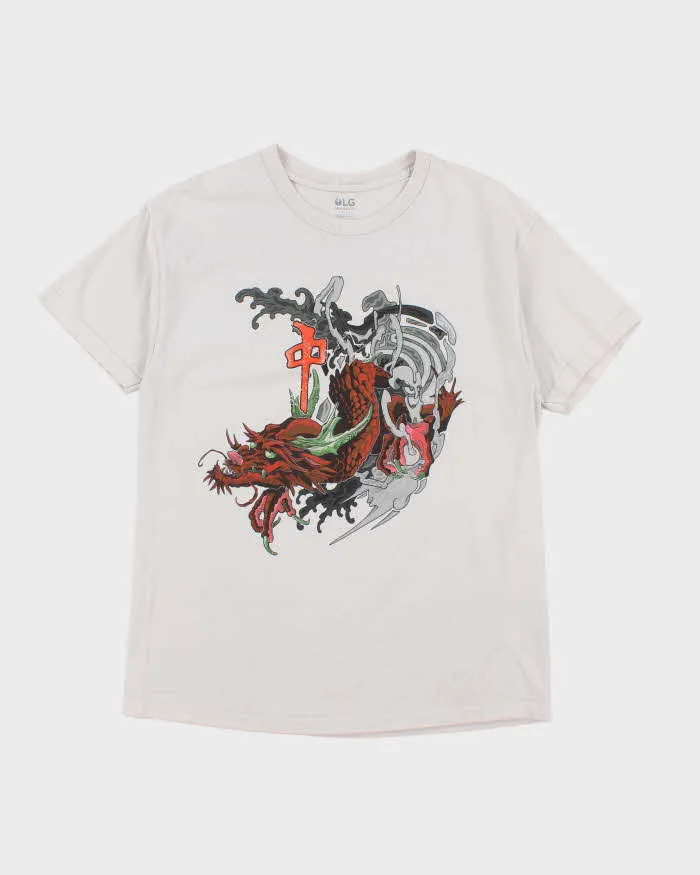 Vintage 2000's Red Dragon Skateboards Graphic T-Shirt - L sold by Rokit