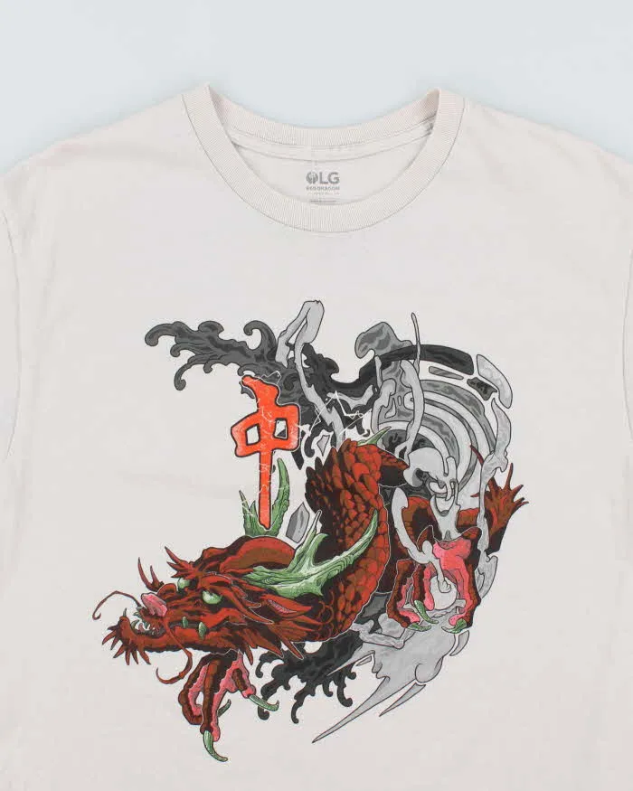 Vintage 2000's Red Dragon Skateboards Graphic T-Shirt - L sold by Rokit product image thumbnail 3