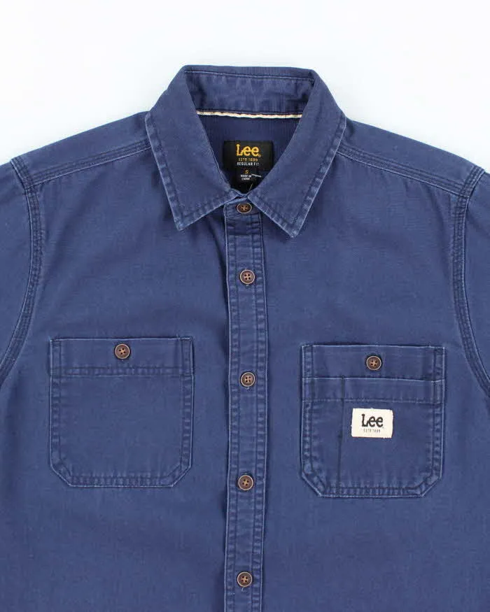 Vintage 90's Lee Heavyweight Long Sleeve Button Up Shirt - S sold by Rokit product image thumbnail 3