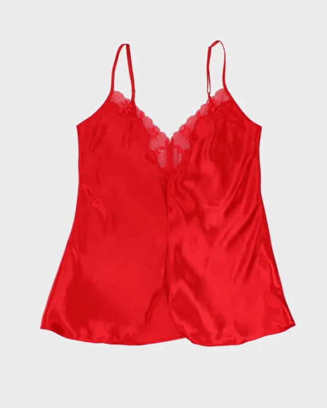 Vintage Y2k 00s La Senza Satin Cami - M sold by Rokit