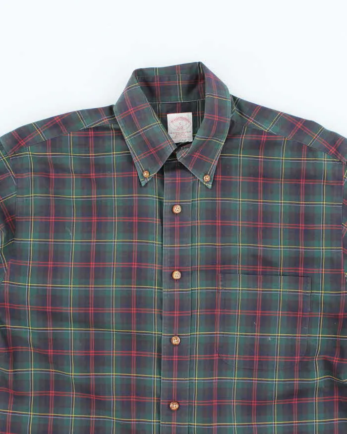 Vintage Brooks Brothers Check Long Sleeve Shirt - S sold by Rokit product image thumbnail 3