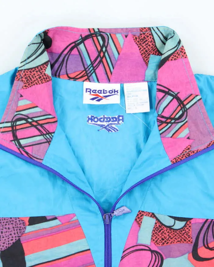 Vintage 90's Reebok Patterned Windbreaker Parka Jacket - L sold by Rokit product image thumbnail 5