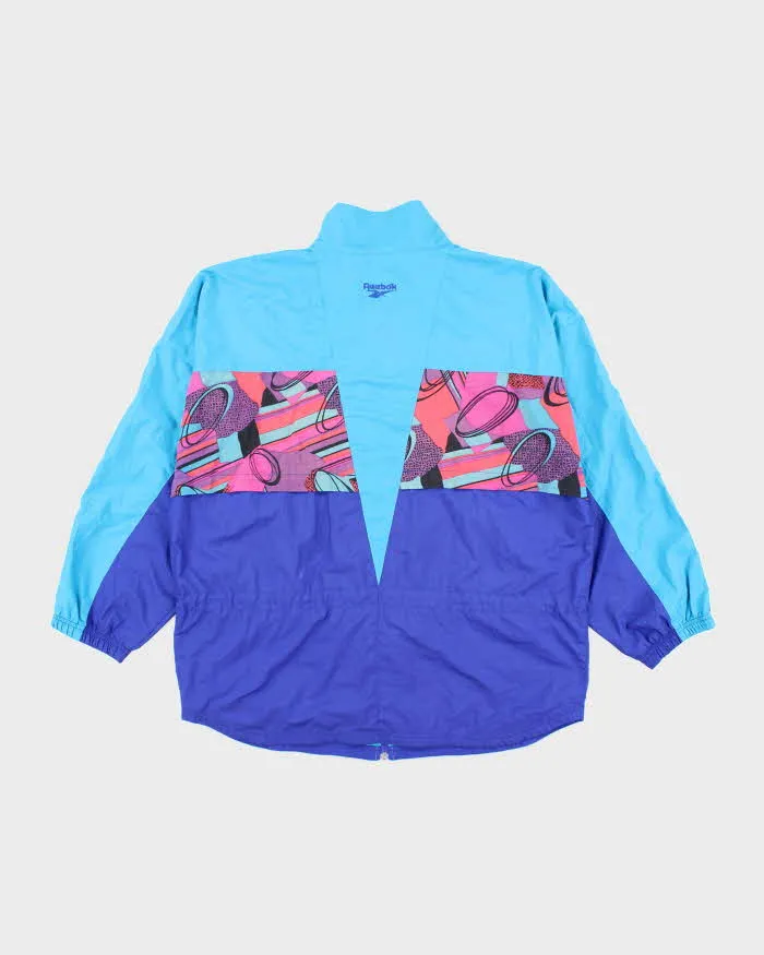 Vintage 90's Reebok Patterned Windbreaker Parka Jacket - L sold by Rokit product image thumbnail 2