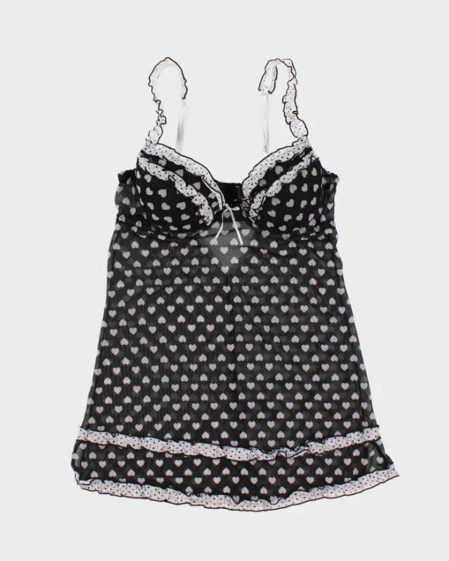 Vintage Y2k 00s Rampage Mesh Cami - S sold by Rokit