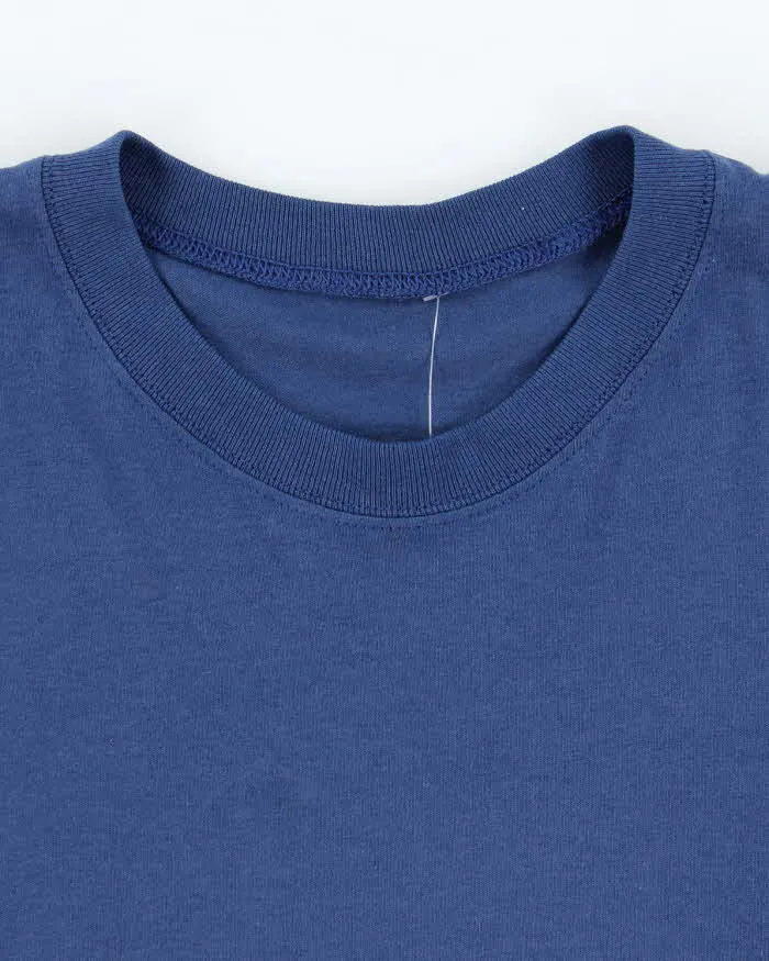 Vintage 90's Single Stitch Blank Pocket T-Shirt - L sold by Rokit product image thumbnail 5