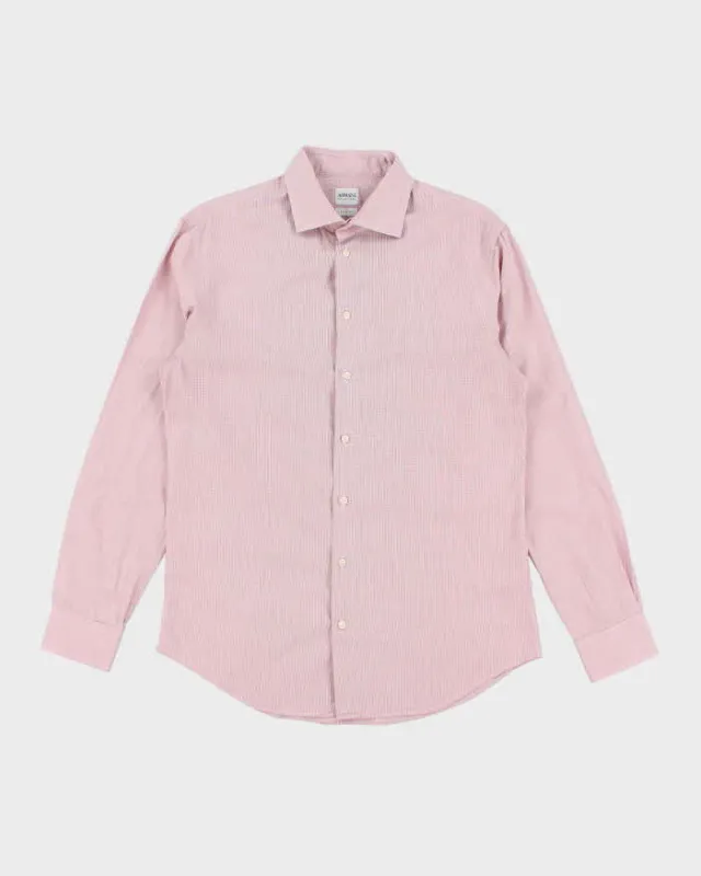 Vintage Armani Collezoni Check Long Sleeve Shirt - L sold by Rokit