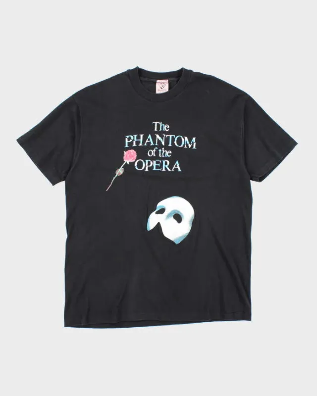 Vintage 90's Phantom of the Opera Single Stitch Graphic T-Shirt - XL made by Rokit