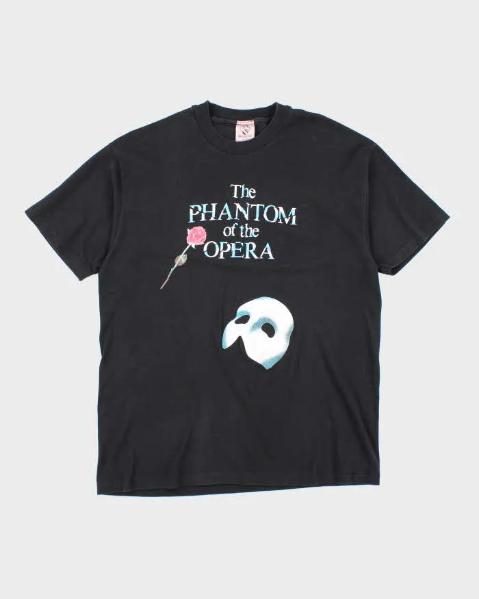 Vintage 90's Phantom of the Opera Single Stitch Graphic T-Shirt - XL sold by Rokit