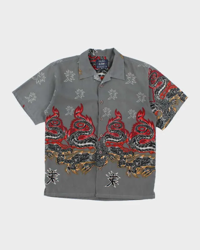 Vintage Y2k 00s Urban Rags Dragon Shirt - M sold by Rokit