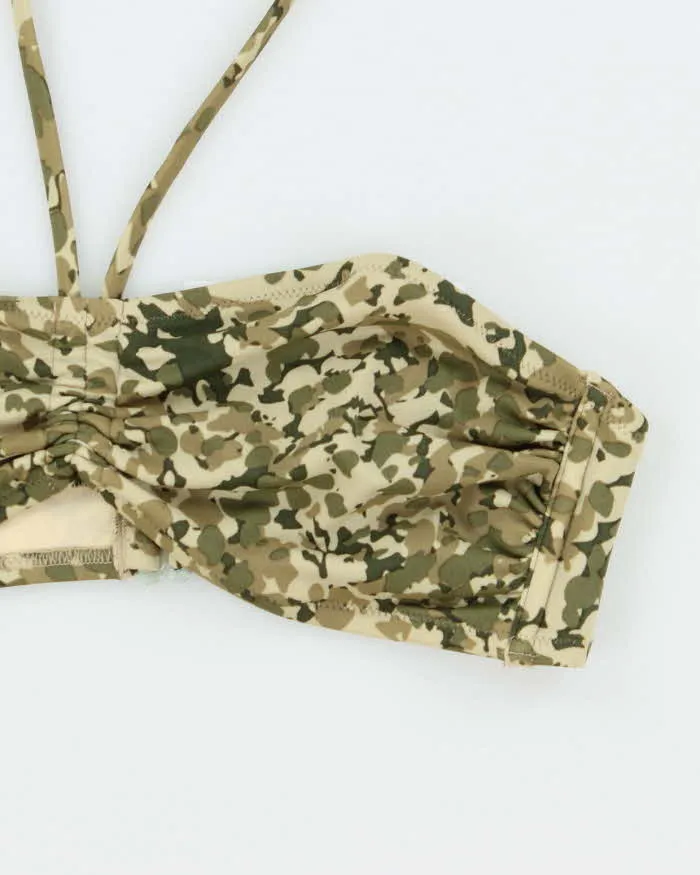 Vintage Y2k 00s Camouflage Ruched Bikini Top - S sold by Rokit product image thumbnail 2
