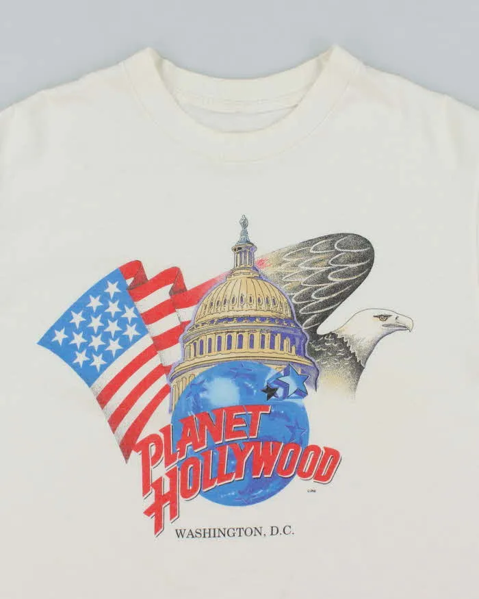 Vintage 90's Planet Hollywood Washington Single Stitch T-Shirt - M sold by Rokit product image thumbnail 3