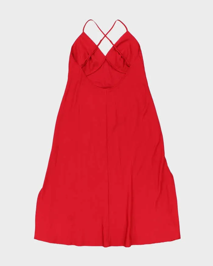 Vintage Y2k 00s La Vie En Rose Backless Slip Dress - M sold by Rokit product image thumbnail 2