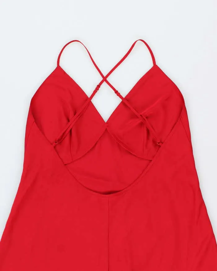 Vintage Y2k 00s La Vie En Rose Backless Slip Dress - M sold by Rokit product image thumbnail 4