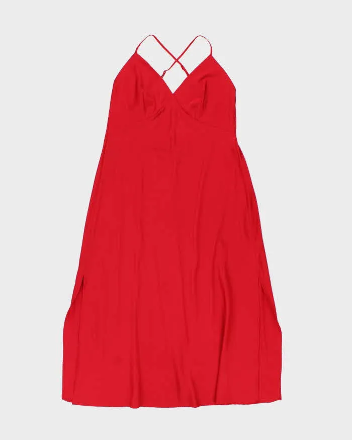 Vintage Y2k 00s La Vie En Rose Backless Slip Dress - M sold by Rokit