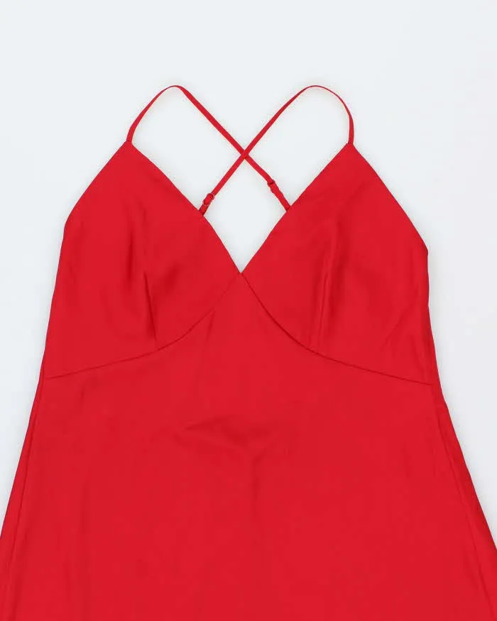 Vintage Y2k 00s La Vie En Rose Backless Slip Dress - M sold by Rokit product image thumbnail 3