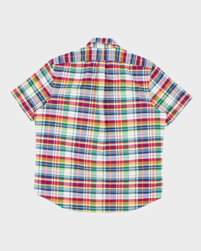Vintage Ralph Lauren Short Sleeve Check Shirt - L sold by Rokit product image thumbnail 2