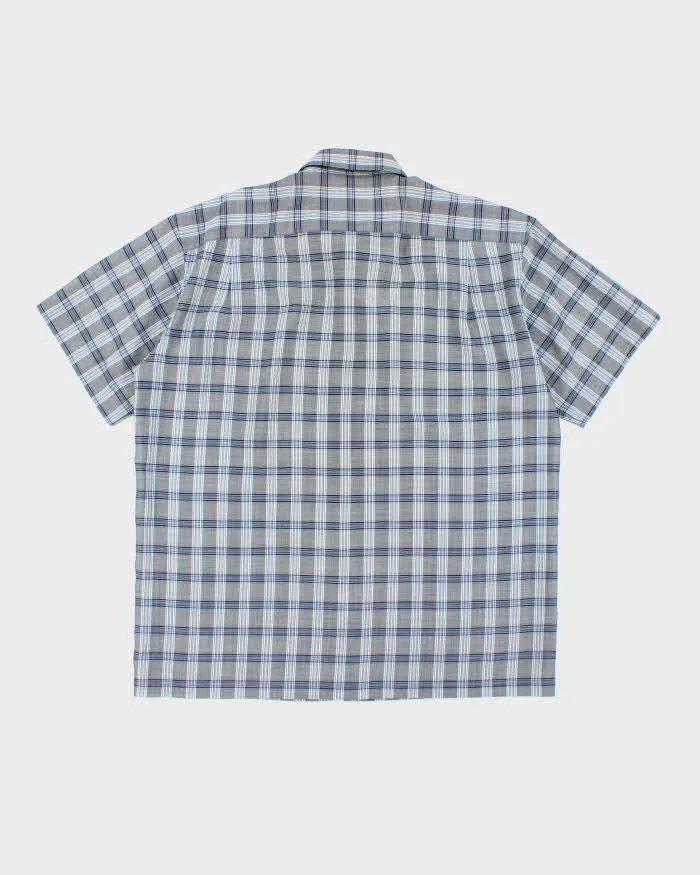 Vintage Yves Saint Laurent Short Sleeve Check Shirt - XL sold by Rokit product image thumbnail 3