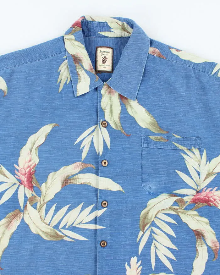 Vintage Jamaica Jaxx Floral Print Lightweight Hawaiian Shirt - XL sold by Rokit product image thumbnail 3