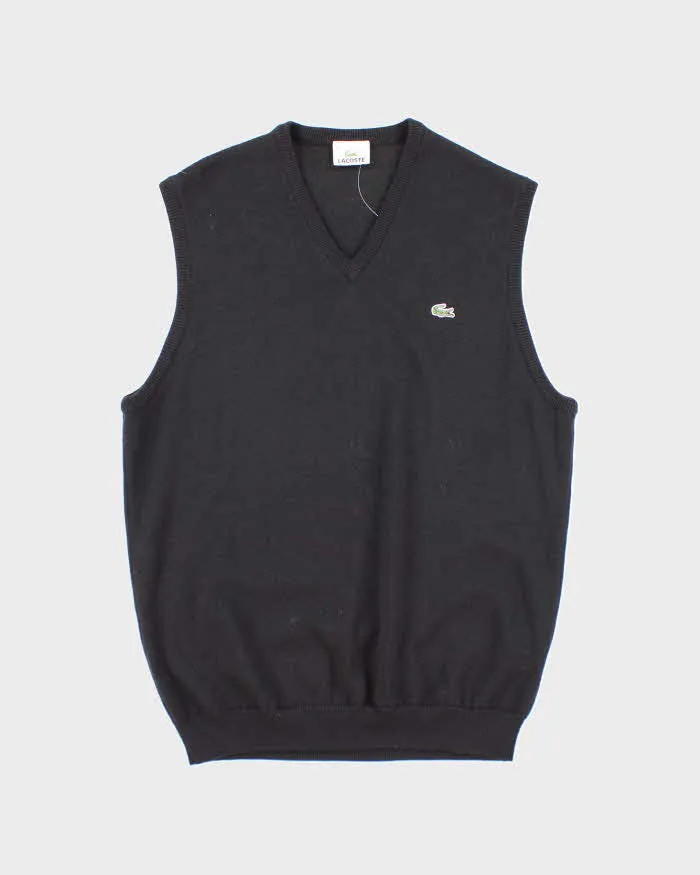 Vintage 2000's Lacoste Small Logo Tank Knit Jumper - M sold by Rokit
