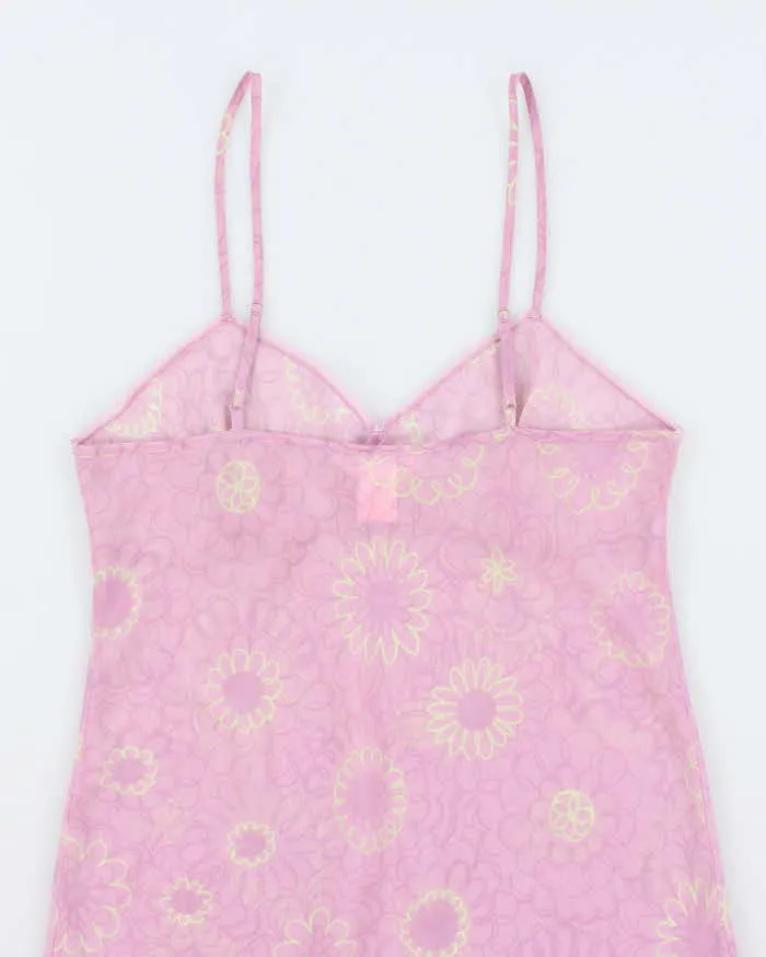 La Vie En Rose Lilac Purple Floral Lingerie Slip - M sold by Rokit product image thumbnail 4