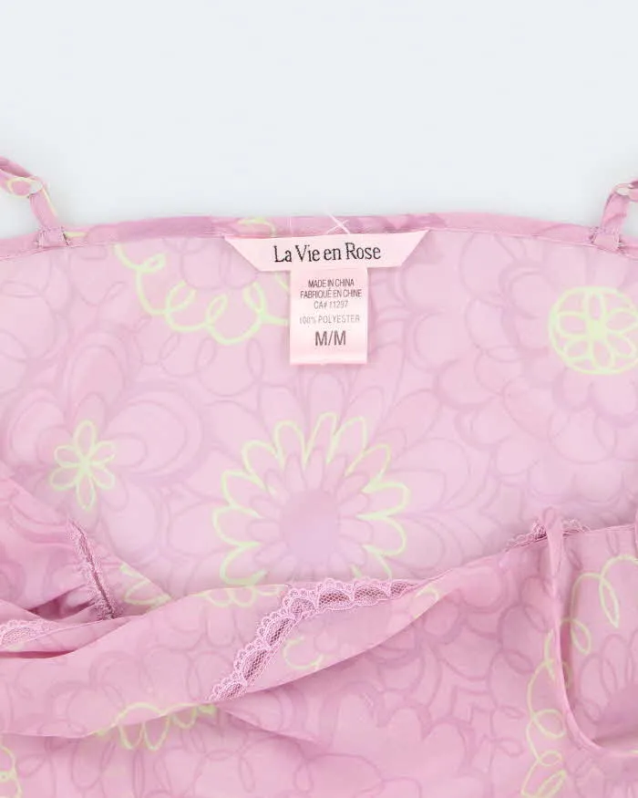 La Vie En Rose Lilac Purple Floral Lingerie Slip - M sold by Rokit product image thumbnail 5