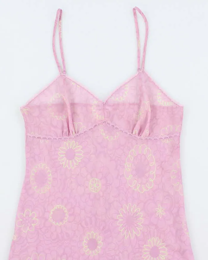 La Vie En Rose Lilac Purple Floral Lingerie Slip - M sold by Rokit product image thumbnail 3